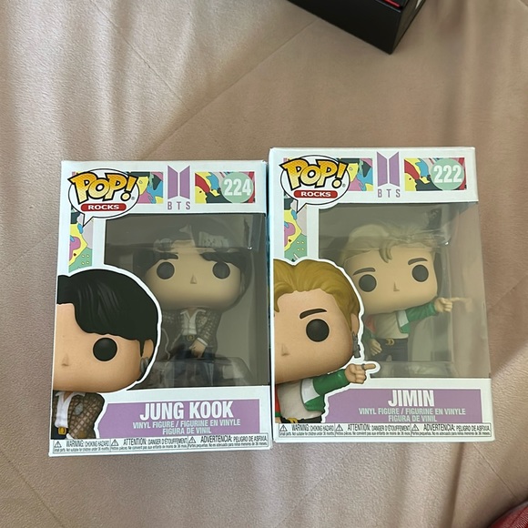 Jung Kook and Jimin BTS Funko pops - Picture 1 of 8